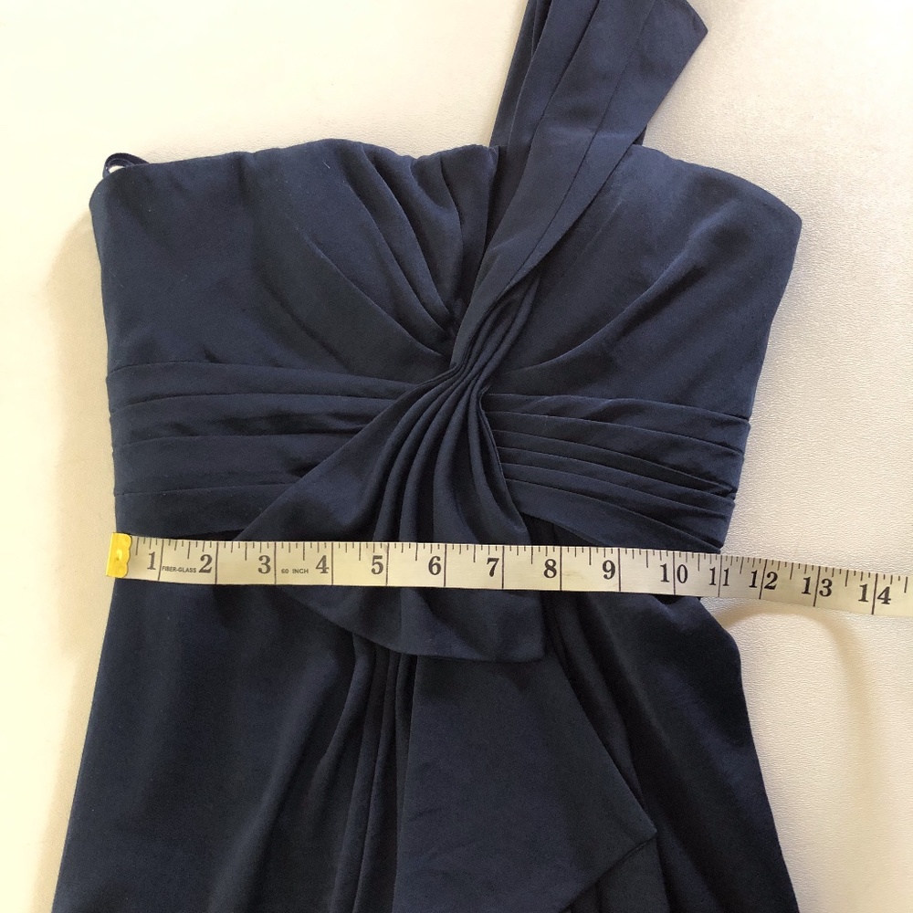 NWT BCBGMAXAZRIA Palais One Shoulder Dress - Picture 5 of 11